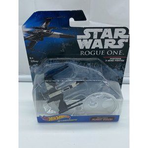 Hot Wheels Star Wars Rogue One Partisan X-Wing Fighter w/ Flight Stand - NEW